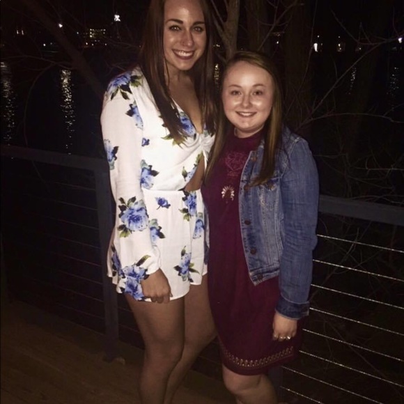 Suede Maroon Dress - Picture 5 of 6